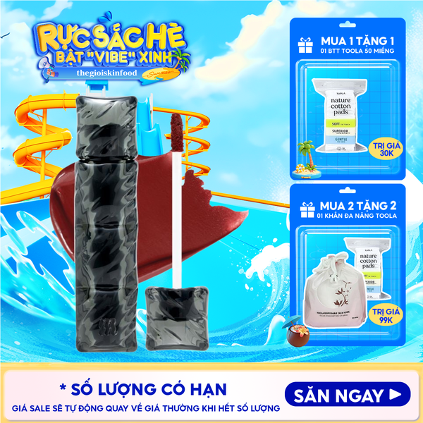  [NEW][V6 PUFFER][SON PHAO] Son Kem Lì Merzy Bền Màu, Lâu Trôi Puffer Velvet Tint 3.7g 