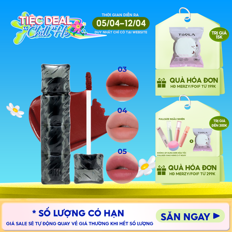 [NEW][V6 PUFFER][SON PHAO] Son Kem Lì Merzy Bền Màu, Lâu Trôi Puffer Velvet Tint 3.7g