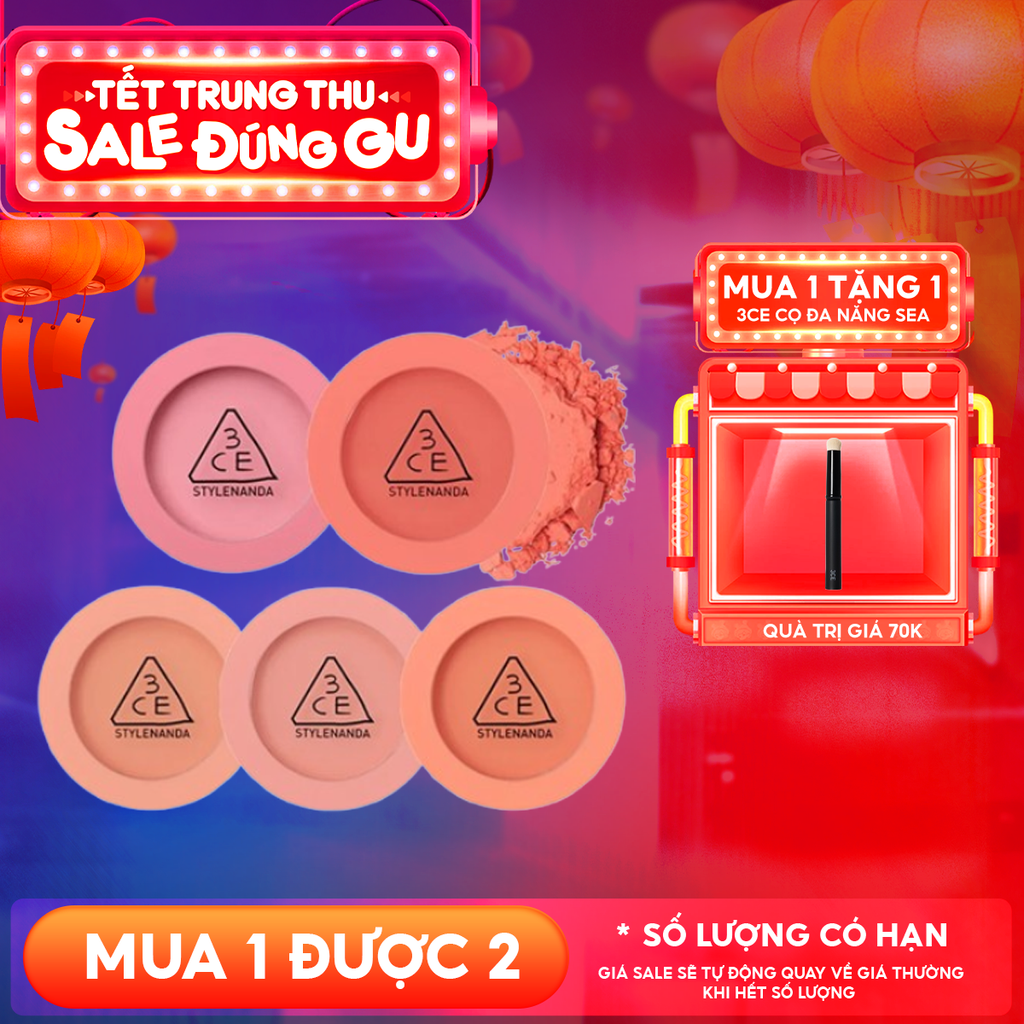 Phấn Má Hồng 3CE Mịn Lì Siêu Xinh Face Blush 5.5g