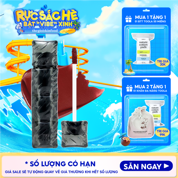  [NEW][V6 PUFFER][SON PHAO] Son Kem Lì Merzy Bền Màu, Lâu Trôi Puffer Velvet Tint 3.7g 