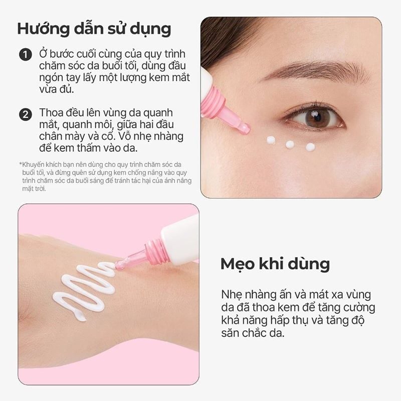Kem Dưỡng Mắt Torriden Hỗ Trợ Giảm Thâm, Nhăn Vùng Mắt Cellmazing Firming Eye Cream 30ml