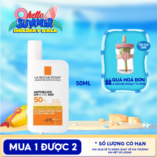  Sữa Chống Nắng La Roche-Posay Dưỡng Sáng Da Innovation Anthelios UVmune 400 Anti-Dark Spots Fluid 50ml 