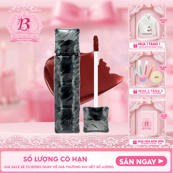  [V6 PUFFER][SON PHAO] Son Kem Lì Merzy Bền Màu, Lâu Trôi Puffer Velvet Tint 3.7g 