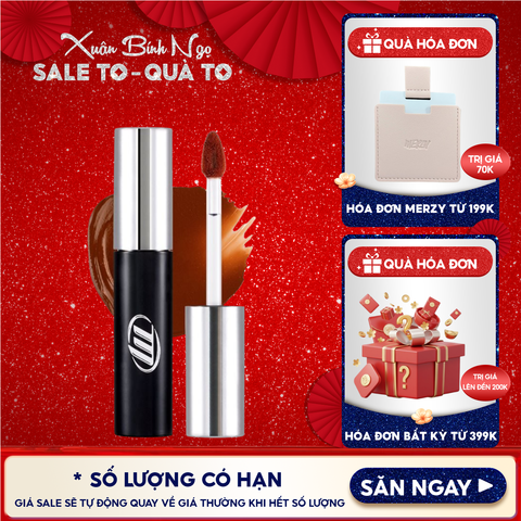 [NEW BY AI] Son Kem Lì Merzy Mịn Mượt Nhẹ Môi, Bền Màu Cyber Mellow Tint