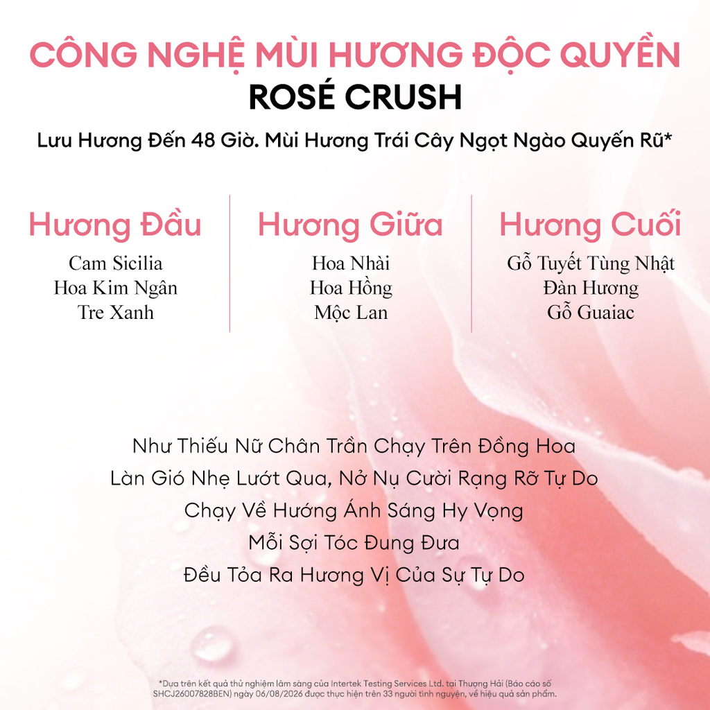 Dầu Gội Khô Colorkey Hỗ Trợ Phồng Tóc Hương Nước Hoa Rosé Rosé Crush Perfumed Fluffy Dry Shampoo Lotion 80ml