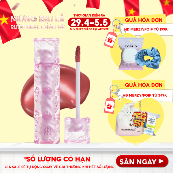  [NEW] Son Tint Merzy Mịn Lì , Bền Màu, Fit Môi Tự Nhiên Water Fit Blur Tint 3.7g 