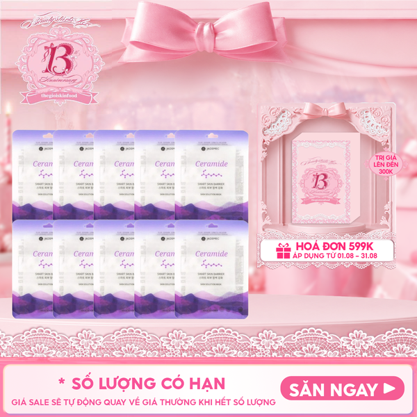  Combo 10 Miếng Mặt Nạ Jkosmec Cải Thiện Các Vấn Đề Làn Da Skin Solution Mask 25ml 