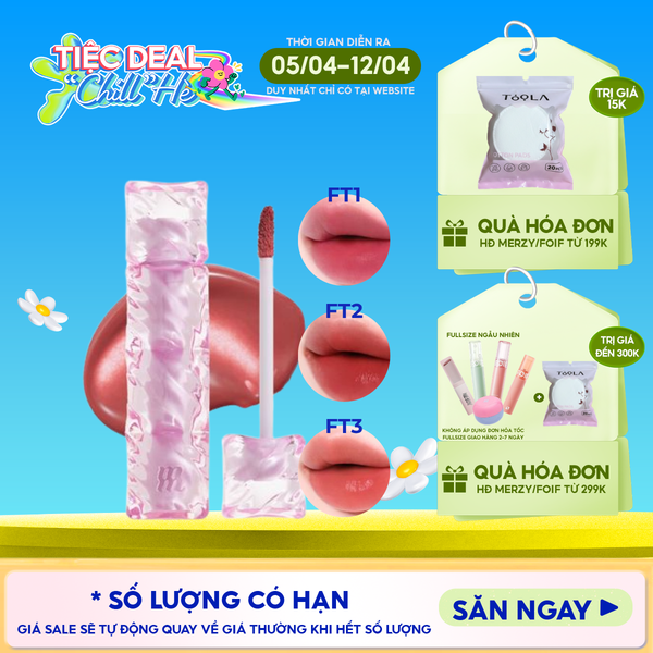  [NEW] Son Tint Merzy Mịn Lì , Bền Màu, Fit Môi Tự Nhiên Water Fit Blur Tint 3.7g 