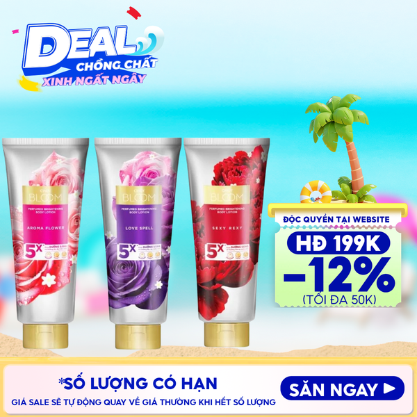  Sữa Dưỡng Thể Cindy Bloom Hỗ Trợ Sáng Da Hương Nước Hoa 300g 