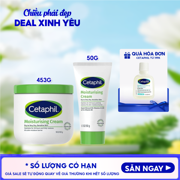  Kem Dưỡng Ẩm Cetaphil Dịu Nhẹ, Lành Tính Moisturizing Cream 