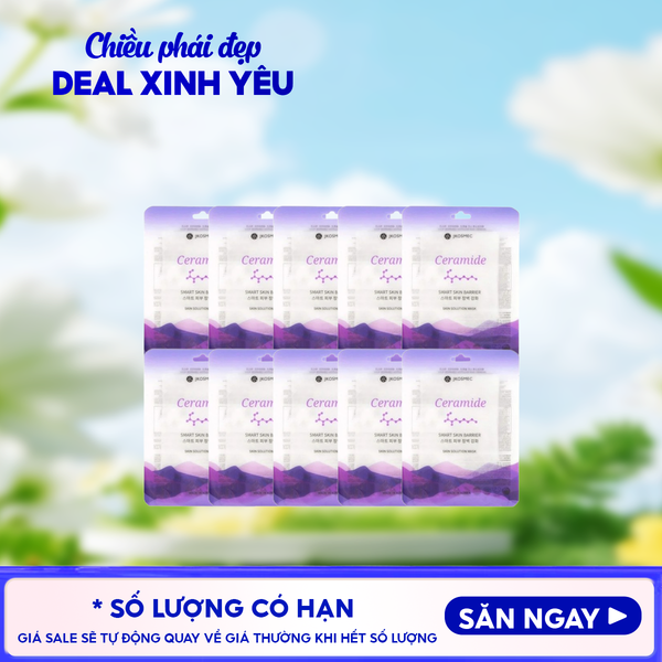  Combo 10 Miếng Mặt Nạ Jkosmec Cải Thiện Các Vấn Đề Làn Da Skin Solution Mask 25ml 