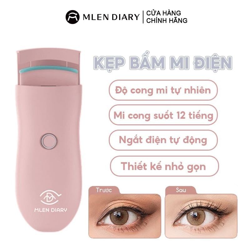 Kẹp Bấm Mi Điện Mlen Diary Thông Minh