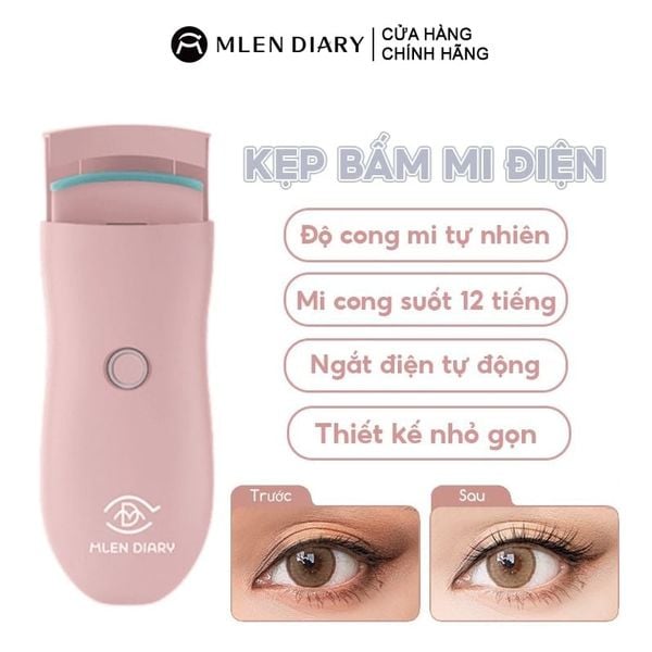  Kẹp Bấm Mi Điện Mlen Diary Thông Minh 