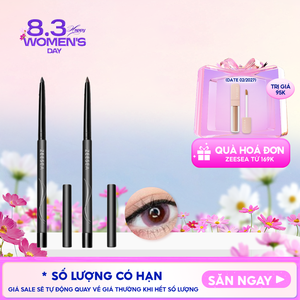 Chì Kẻ Mắt Lâu Trôi, Không Thấm Nước ZEESEA Lasting Gel Liner 0.28g