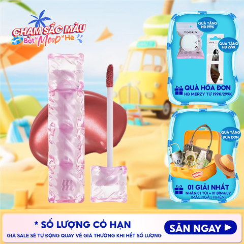 [NEW] Son Tint Merzy Mịn Lì , Bền Màu, Fit Môi Tự Nhiên Water Fit Blur Tint 3.7g