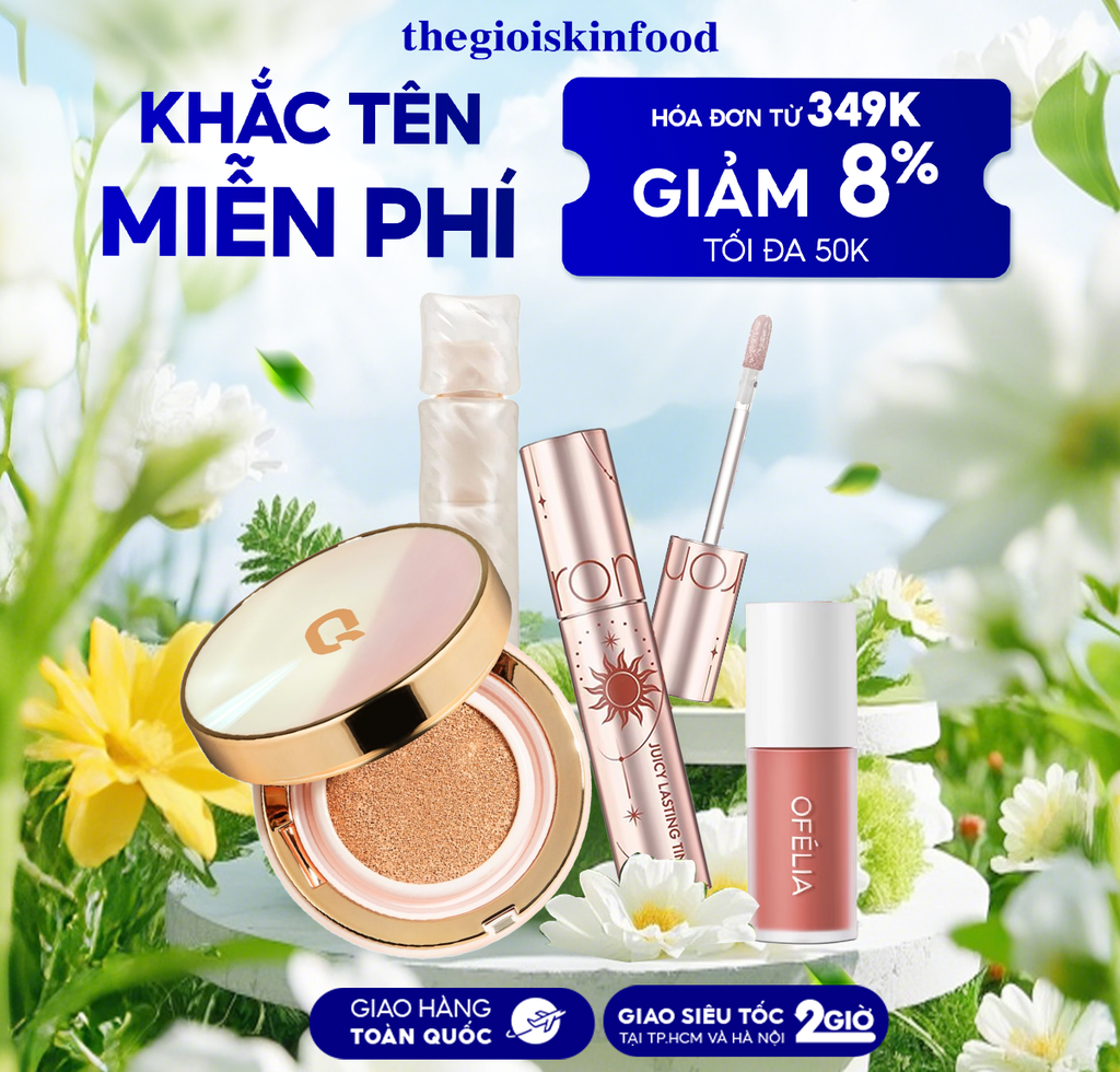 Sản Phẩm Có Dịch Vụ Khắc Son Miễn Phí - Son Merzy, Romand, FOIF, Romand #23 (Starry Edition)