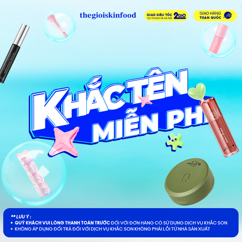 Sản Phẩm Có Dịch Vụ Khắc Son Miễn Phí - Son Merzy, Romand, FOIF, Romand #23 (Starry Edition)