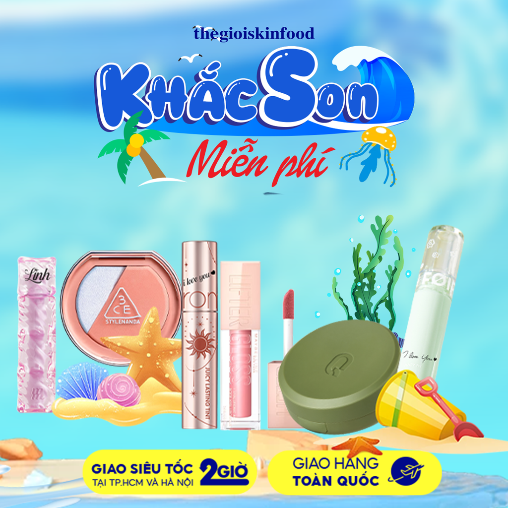 Sản Phẩm Có Dịch Vụ Khắc Son Miễn Phí - Son Merzy, Romand, FOIF, Romand #23 (Starry Edition)