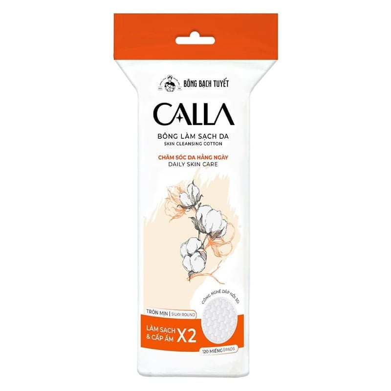 Bông Tẩy Trang Làm Sạch Da Bông Bạch Tuyết Calla Facial Cotton Pads