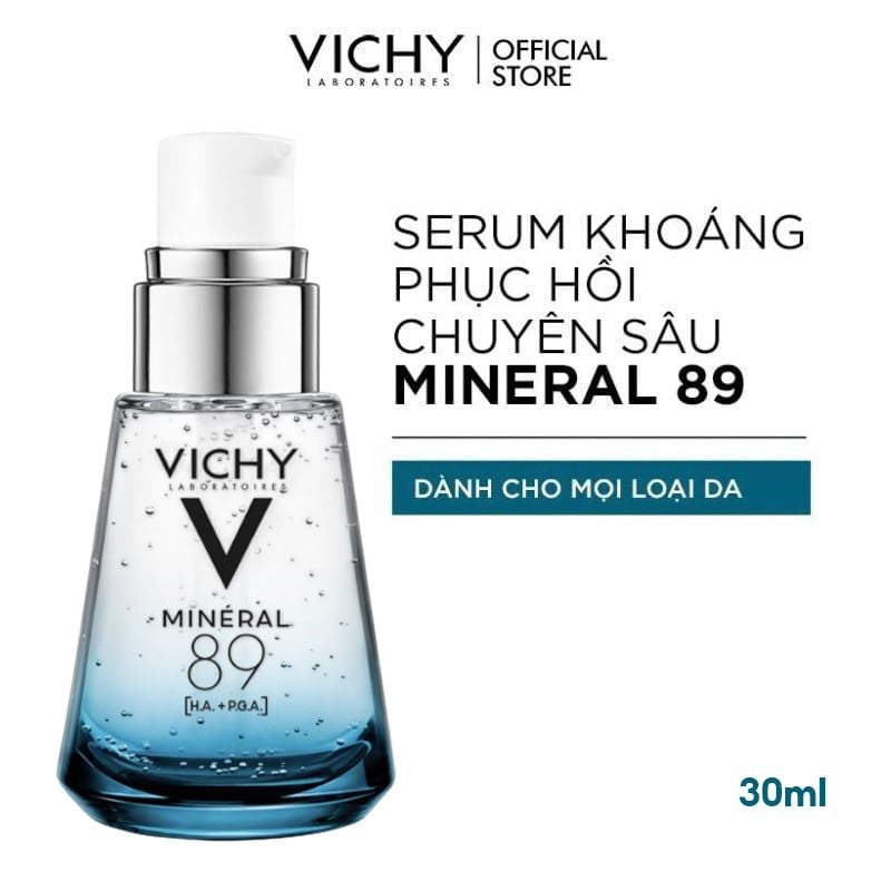 Serum Vichy Dưỡng Chất Khoáng Cô Đặc Vichy Mineral 89 Skin Fortifying Daily Booster 30ml