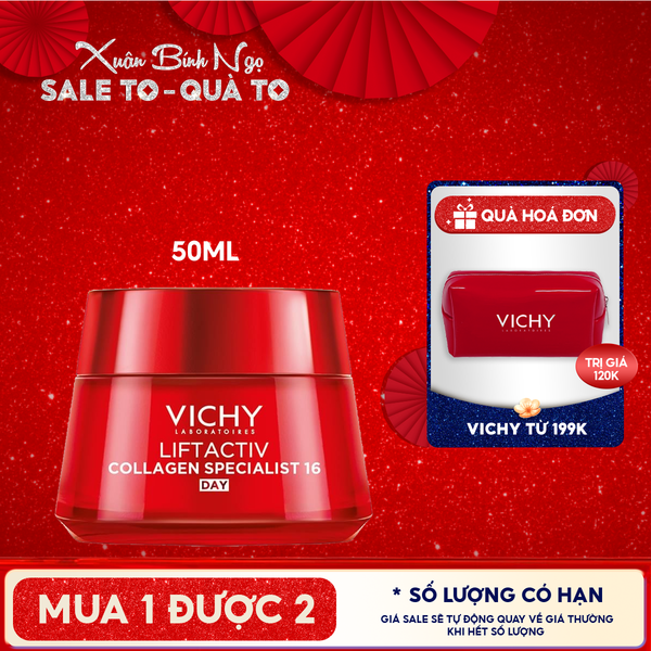  Kem Dưỡng Vichy Collagen Cải Thiện Lão Hóa Da Liftactiv Collagen Specialist 
