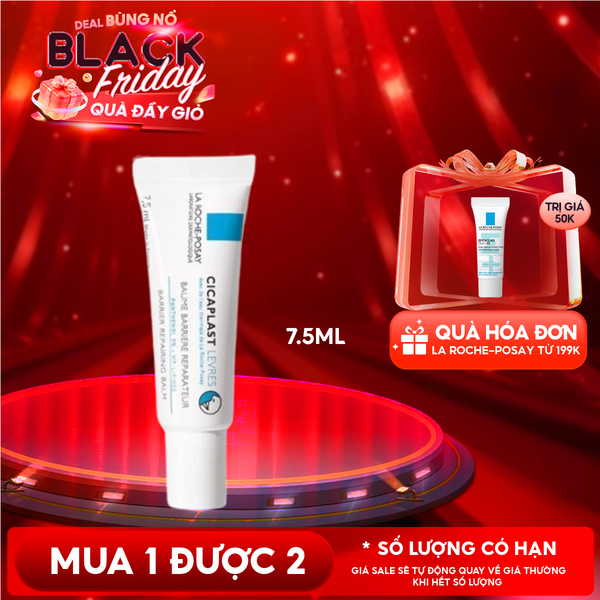  Kem Dưỡng Môi La Roche-Posay Bổ Sung Độ Ẩm Và Bảo Vệ Môi Cicaplast Levres Barrier Repairing Balm 7.5ml 