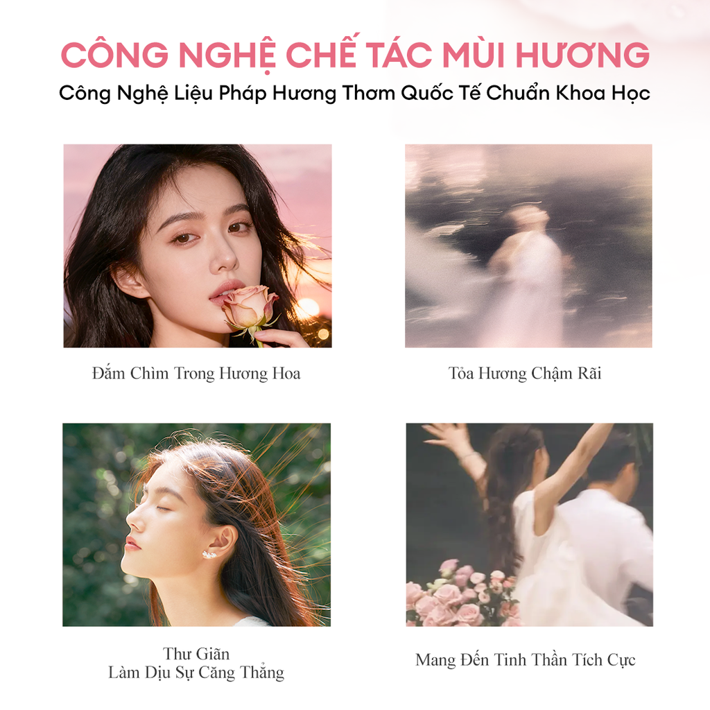Dầu Gội Khô Colorkey Hỗ Trợ Phồng Tóc Hương Nước Hoa Rosé Rosé Crush Perfumed Fluffy Dry Shampoo Lotion 80ml