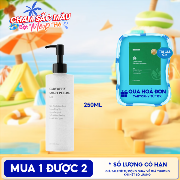  Tẩy Tế Bào Chết Caryophy Ngăn Ngừa Mụn Smart Peeling Gel 250ml 