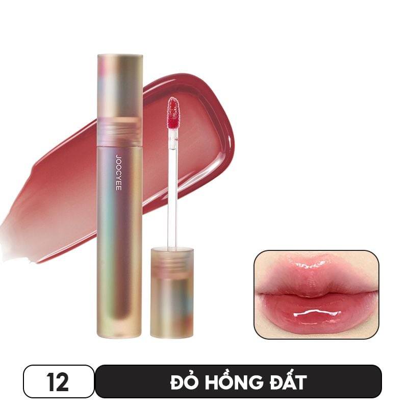 Son Tint Bóng Joocyee Bền Màu, Căng Bóng Spiral Shell Glazed Gloss 3.2g