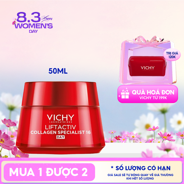  Kem Dưỡng Vichy Collagen Cải Thiện Lão Hóa Da Liftactiv Collagen Specialist 
