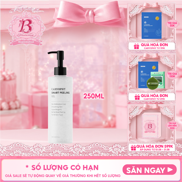  Tẩy Tế Bào Chết Caryophy Ngăn Ngừa Mụn Smart Peeling Gel 250ml 