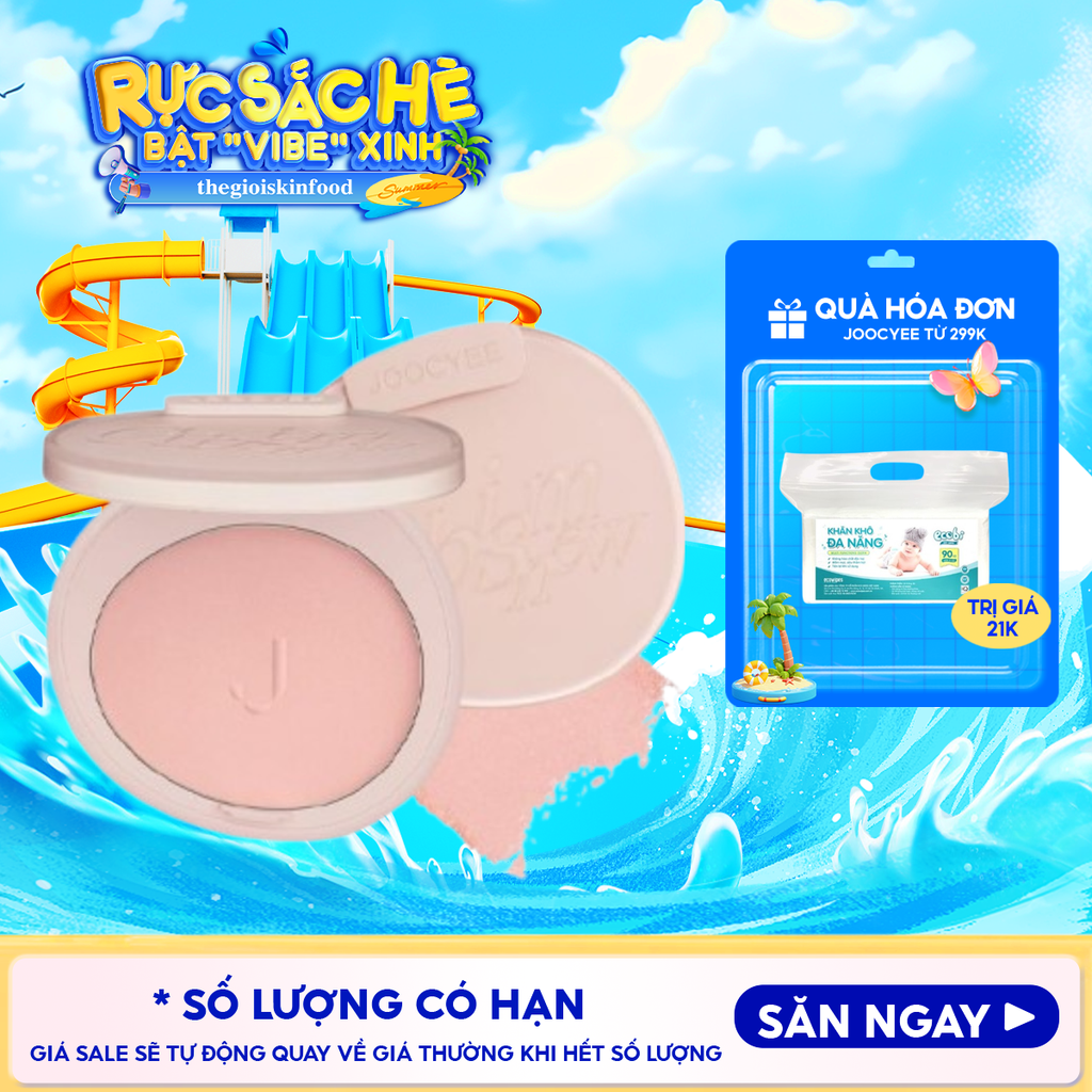 Phấn Má Hồng Joocyee Mỏng Mịn, Bền Màu Blush 4g