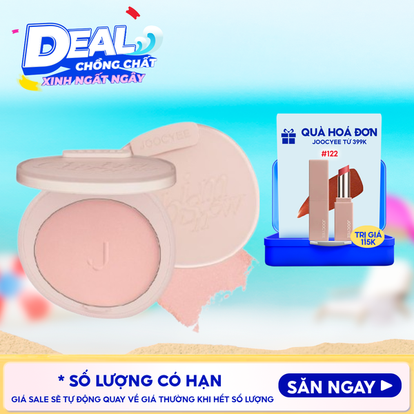  Phấn Má Hồng Joocyee Mỏng Mịn, Bền Màu Blush 4g 