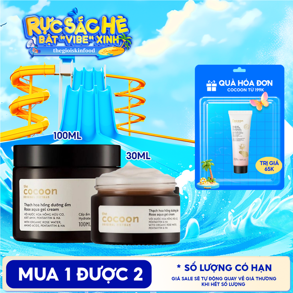  Mặt Nạ Rửa Cocoon Bí Đao Hỗ Trợ Giảm Dầu Và Mụn Winter Melon Face Mask 