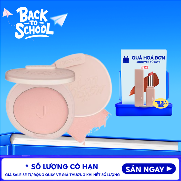  Phấn Má Hồng Joocyee Mỏng Mịn, Bền Màu Blush 4g 