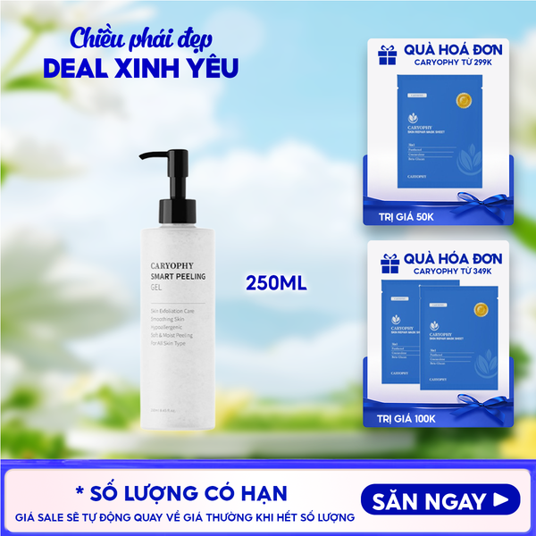 Tẩy Tế Bào Chết Caryophy Ngăn Ngừa Mụn Smart Peeling Gel 250ml 