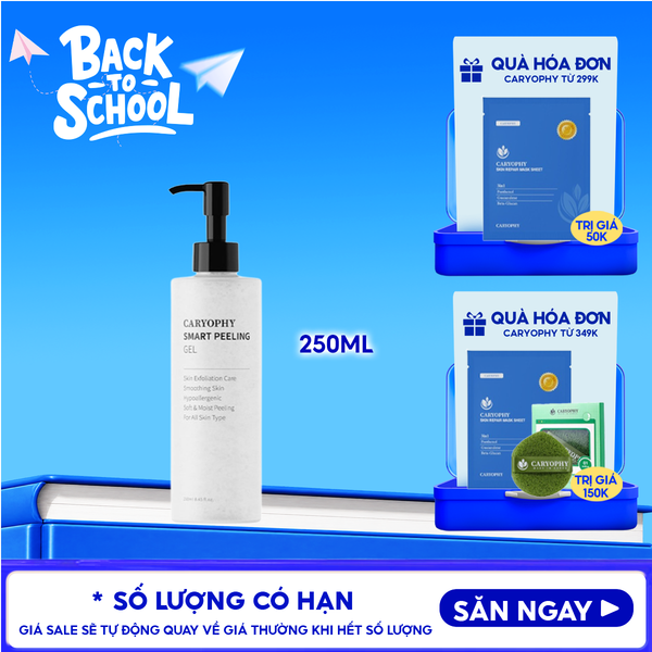  Tẩy Tế Bào Chết Caryophy Ngăn Ngừa Mụn Smart Peeling Gel 250ml 