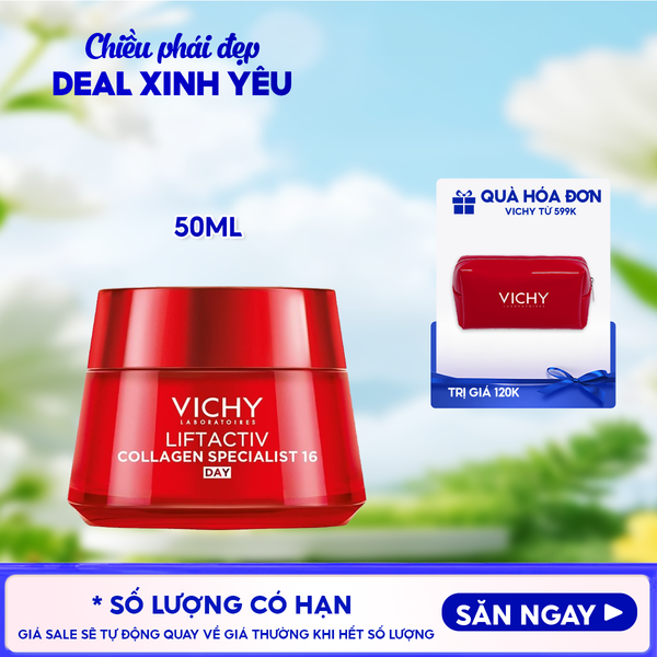  Kem Dưỡng Vichy Collagen Cải Thiện Lão Hóa Da Liftactiv Collagen Specialist 