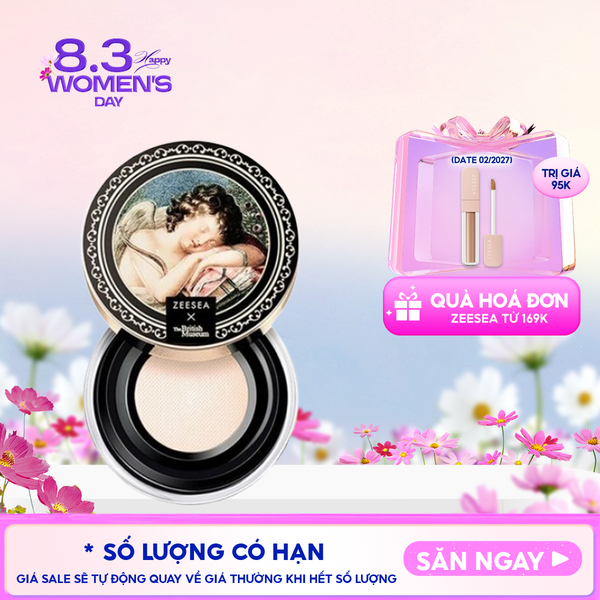  Phấn Phủ Zeesea Kiềm Dầu, Ngăn Thấm Mồ Hôi Air Loose Powder 4g 