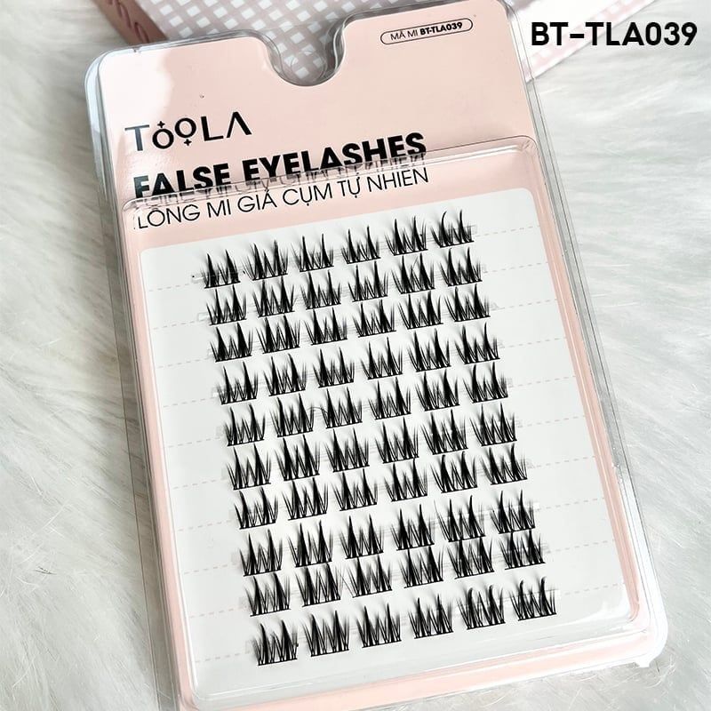 [Mua 3 Tặng 1 Bấm Mi] Lông Mi Giả Cụm Tự Nhiên TOOLA