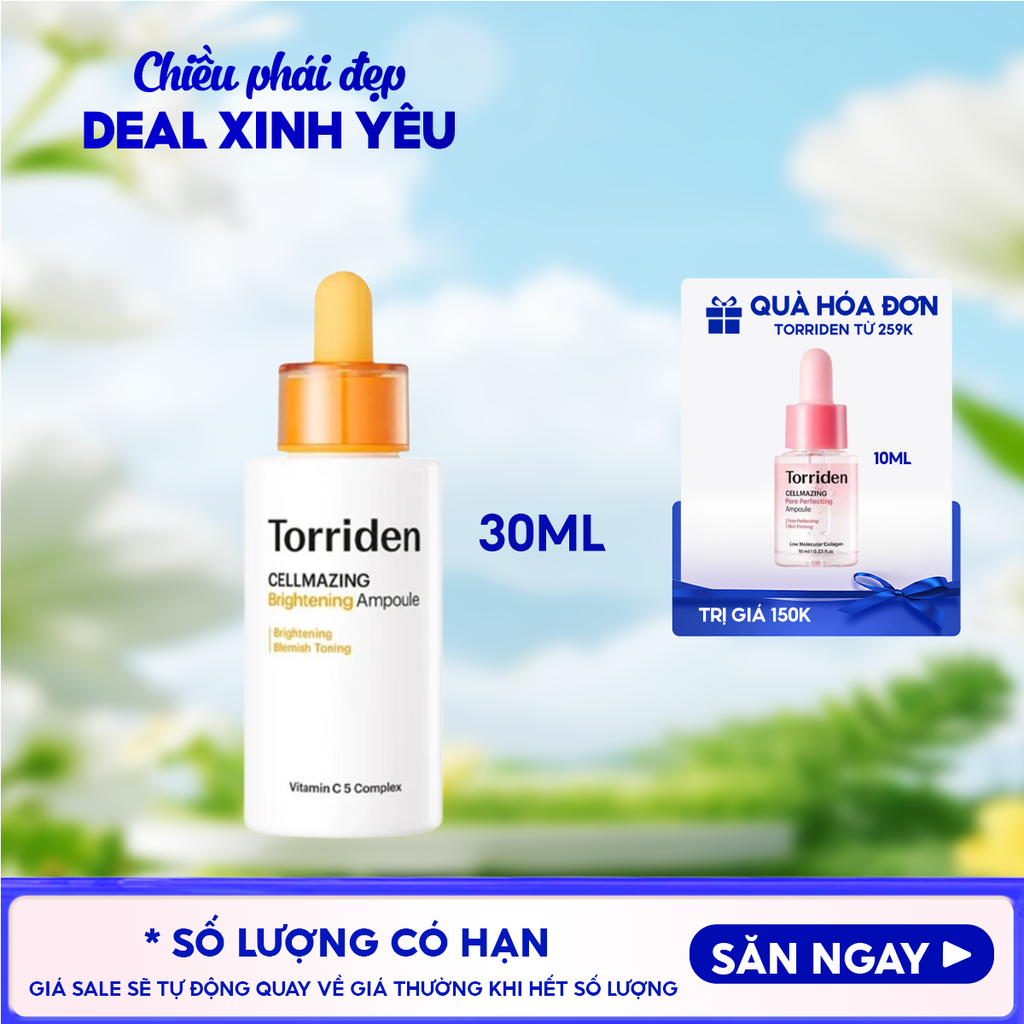 Serum Torriden Vitamin C Sáng Mịn Da Cellmazing Brightening Ampoule 30ml