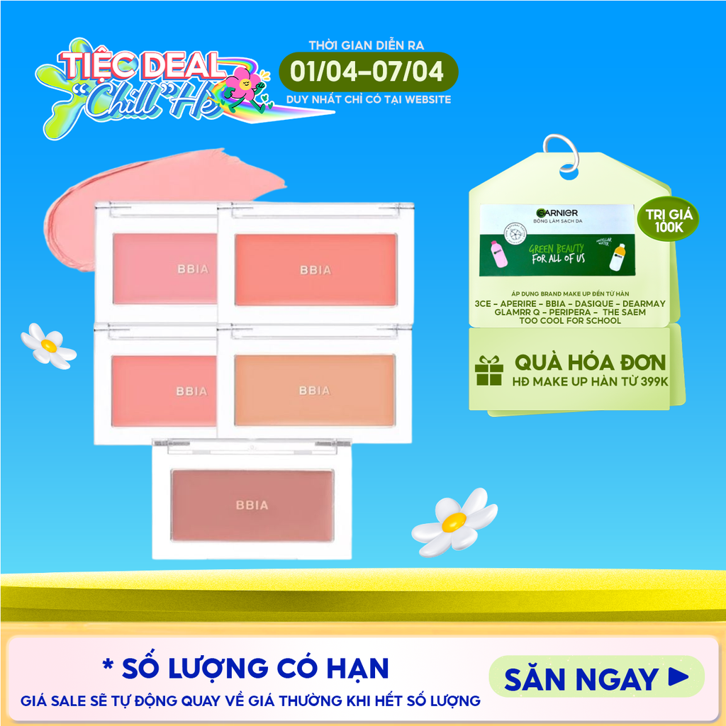 Má Hồng Dạng Kem Bbia Mềm Mịn, Chuẩn Màu Ready To Wear Downy Cheek 3.5g