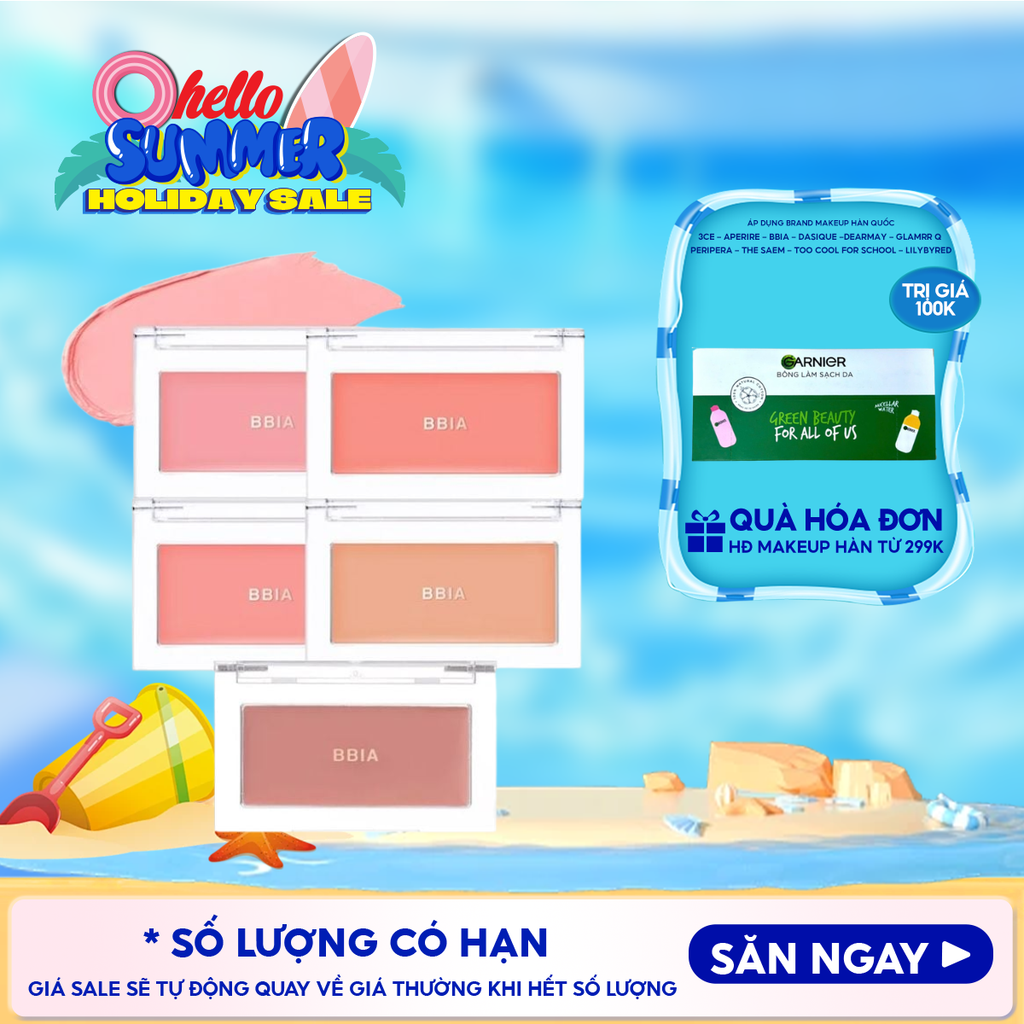 Má Hồng Dạng Kem Bbia Mềm Mịn, Chuẩn Màu Ready To Wear Downy Cheek 3.5g