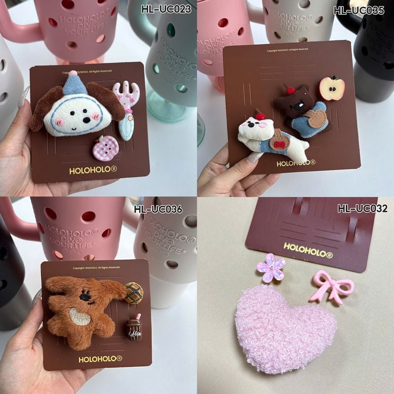 Set Charm Bình Nước DIY HOLOHOLO Phụ Kiện Trang Trí