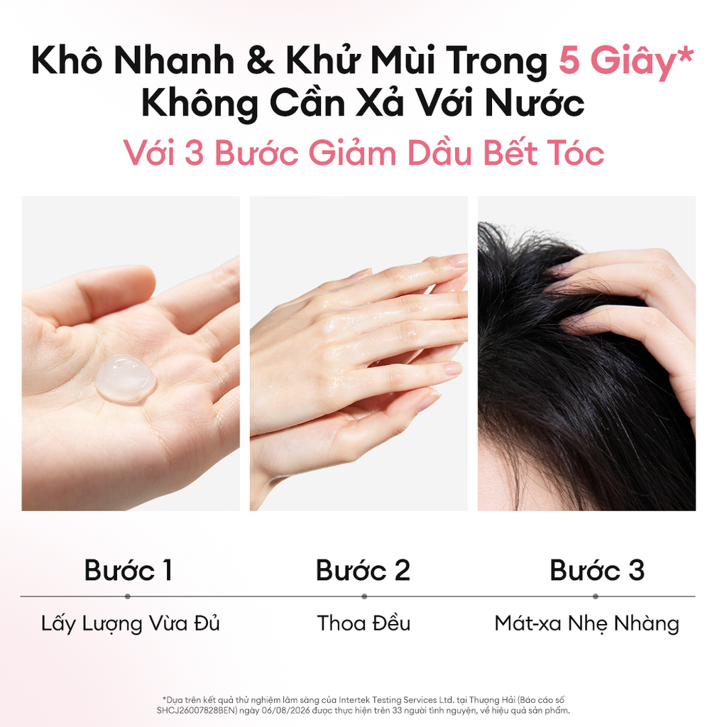 Dầu Gội Khô Colorkey Hỗ Trợ Phồng Tóc Hương Nước Hoa Rosé Rosé Crush Perfumed Fluffy Dry Shampoo Lotion 80ml