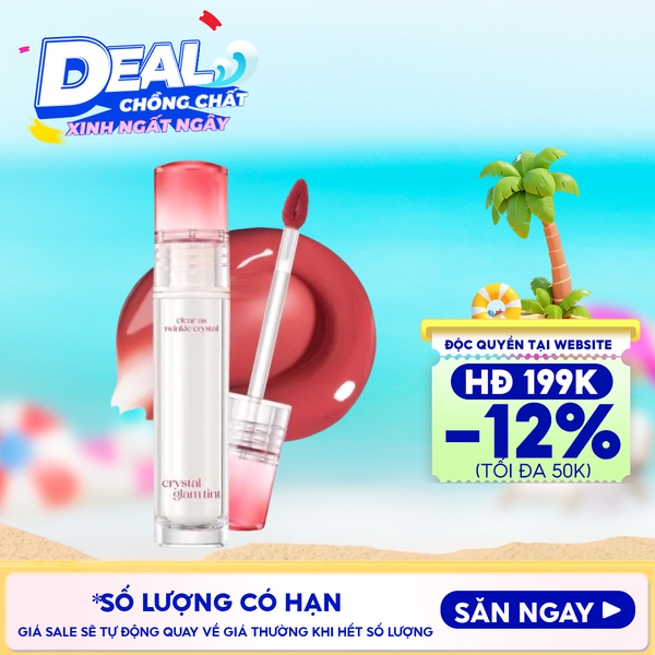  Son Tint Bóng Clio Crystal Glam Tint 3.4g 