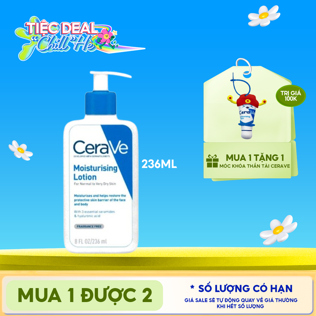 Sữa Dưỡng Ẩm Cerave Dành Cho Da Khô Developed With Dermatologists Moisturising Lotion