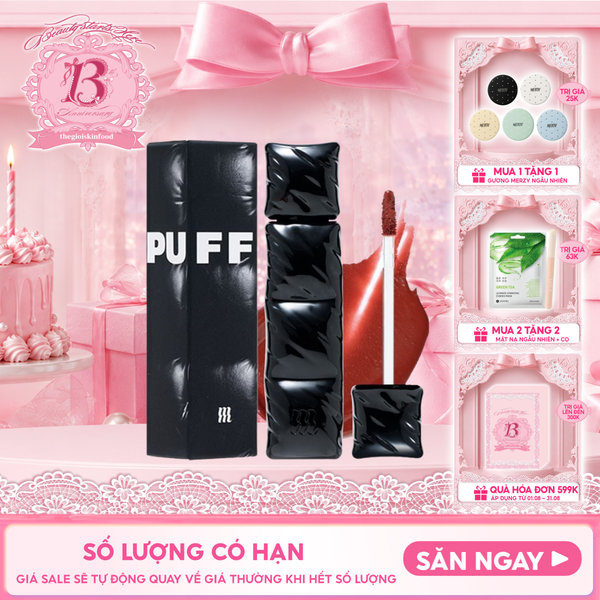  [V6 PUFFER] Son Kem Lì Merzy Bền Màu, Lâu Trôi The First Velvet Tint 