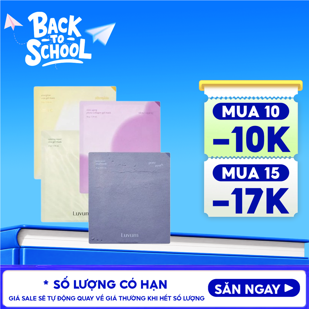 Mặt Nạ Miếng Luvum Dạng Thạch, Dạng Bùn Mask