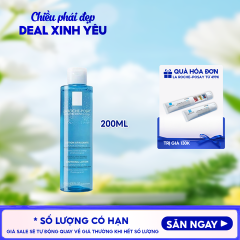 Nước Hoa Hồng La Roche-Posay Giúp Cân Bằng Da Giàu Khoáng Chất Soothing Lotion Sensitive Skin 200ml